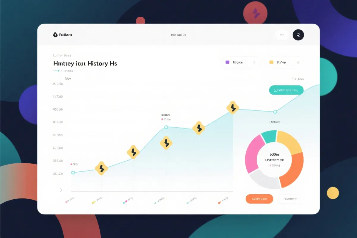 历史开奖记录与数据图表示意
